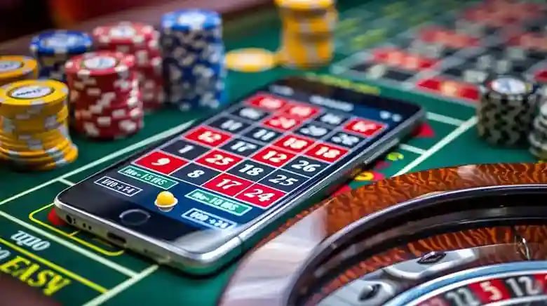 Tampilan kasino langsung duniaslot777 di aplikasi mobile